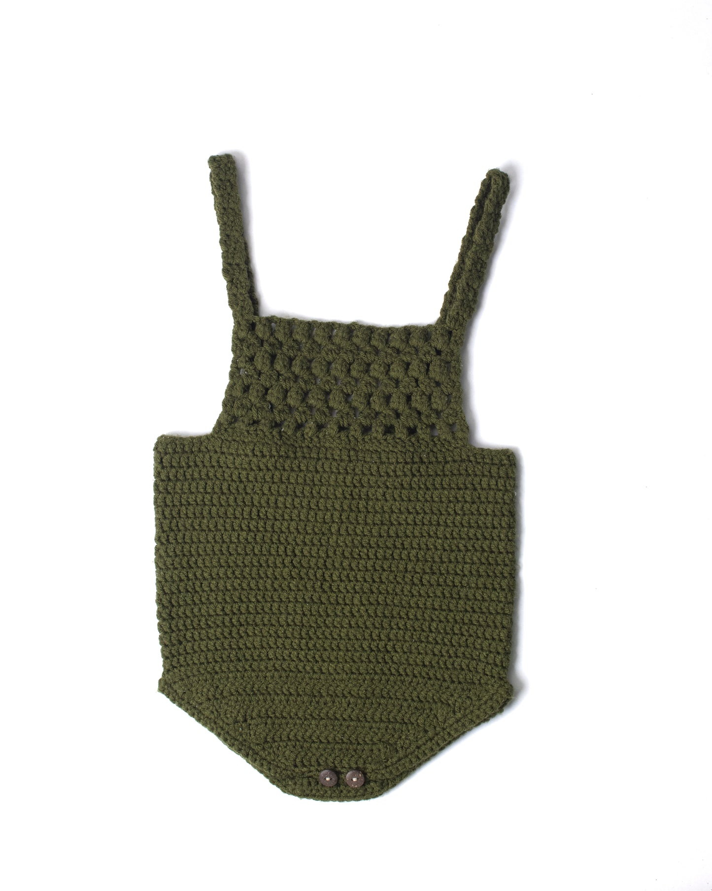 Muna's  Buttoned Romper