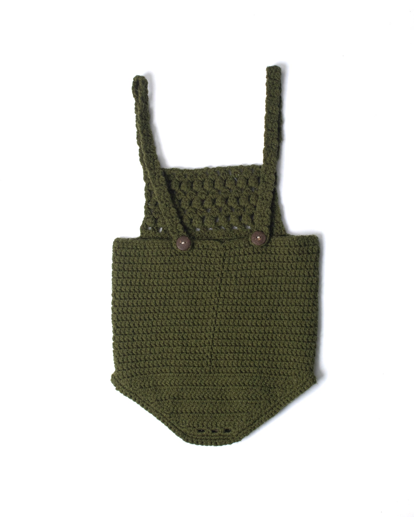 Muna's  Buttoned Romper